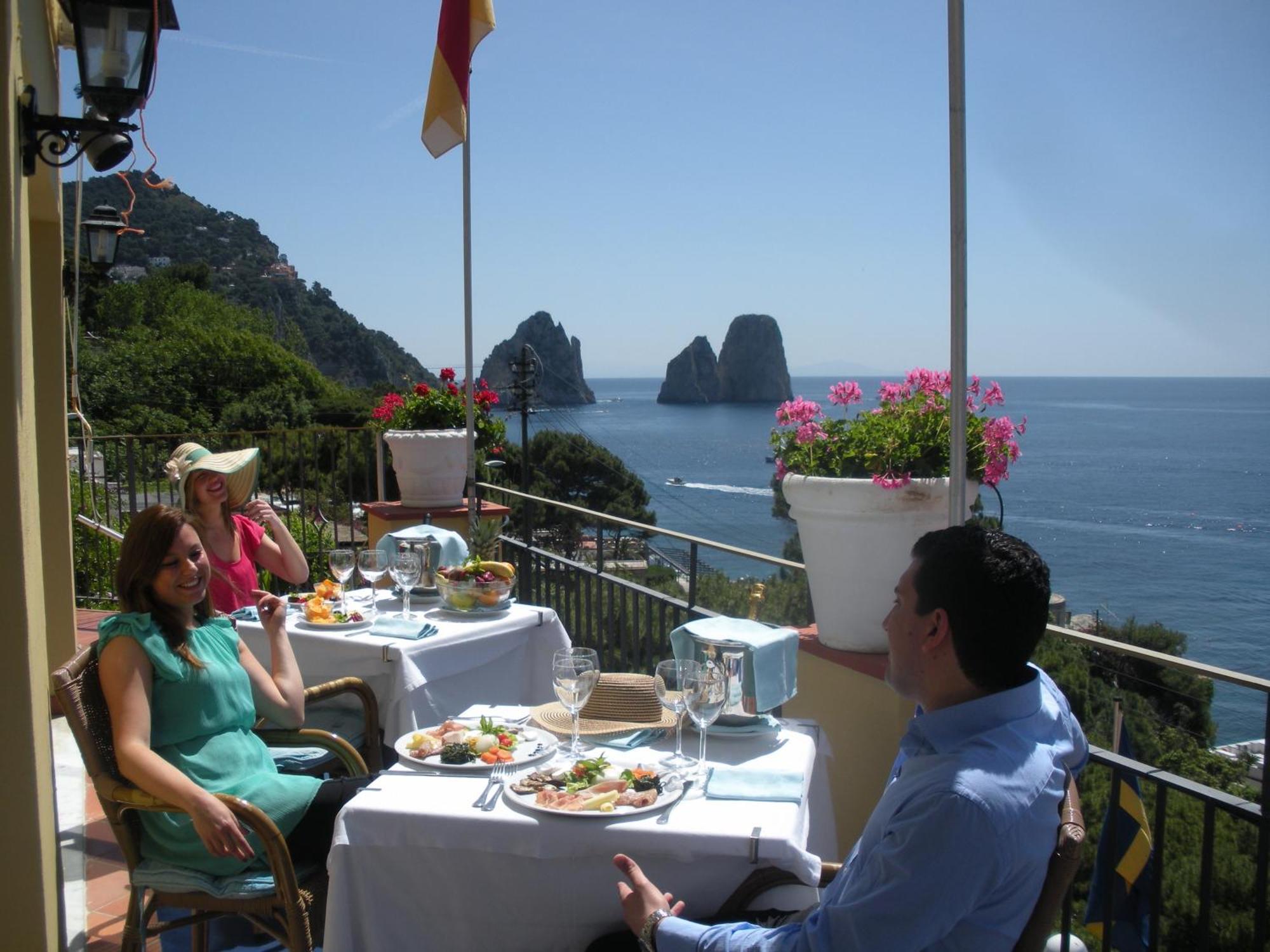 Hotel Weber Ambassador Capri Esterno foto