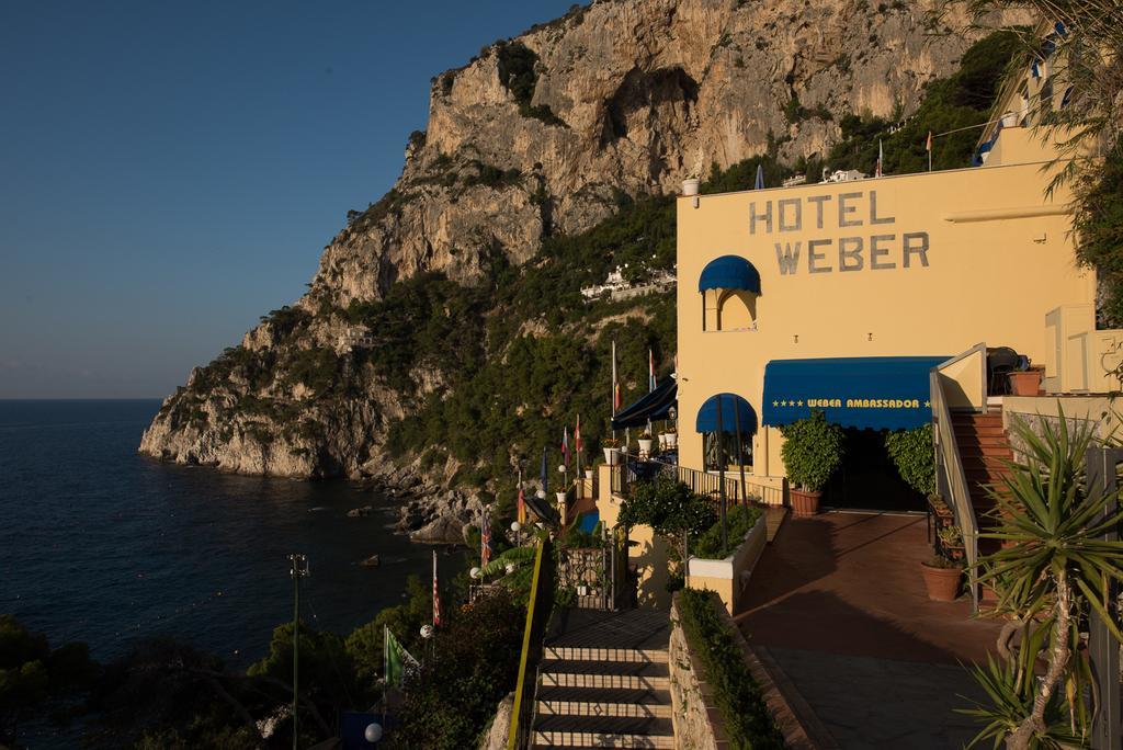 Hotel Weber Ambassador Capri Esterno foto